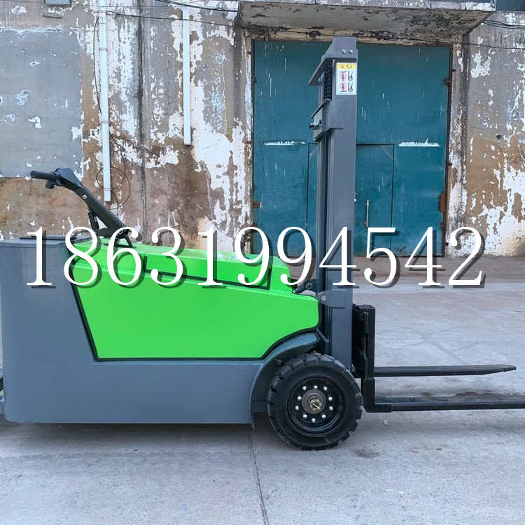 佛冈县小型电动叉车1吨2吨步行站驾式电瓶堆高充电装卸车液压升降车铲车